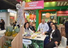Unifruit Fresh International are pineapple producers from Costa Rica who have the sloth as their company mascot. 